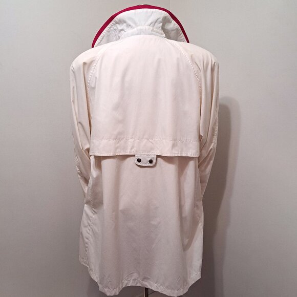 Women's spring jacket mid length trench style - vintage 90s coat - Picture 5 of 13